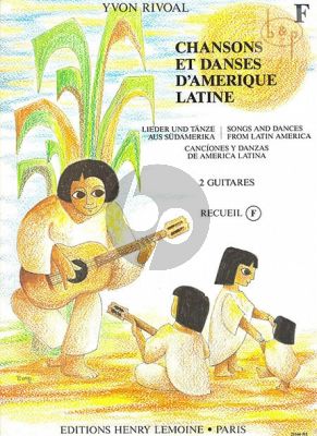Chansons et Danses d'Amerique Latine: Vol.F