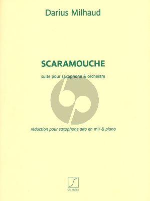 Scaramouche Alto Sax.-Orchestra Edition for Altosaxophone and Piano