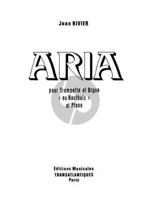 Rivier Aria Trumpet-Organ