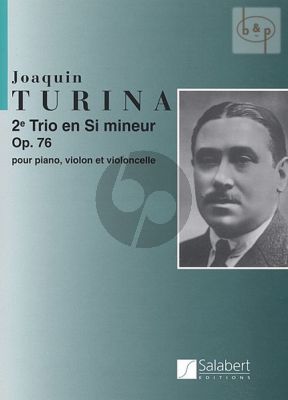 Turina Trio No.2 Op.76 B-flat Violin-Violoncello-Piano