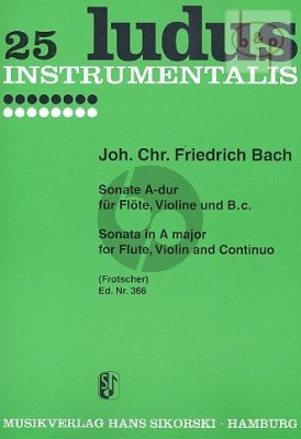 Sonata A-major (Flute-Violin-Bc)