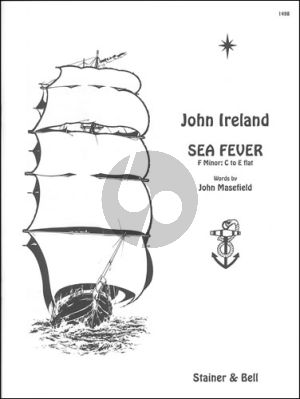 Ireland Sea Fever in F-Minor (Range C-E flat) Voice and Piano (Poet John Masefield)