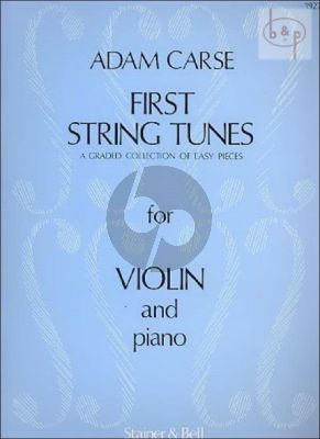 First String Tunes - Graded Collection of Easy Pieces for Violin and Piano