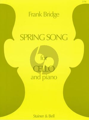 Bridge Spring Song for Cello and Piano