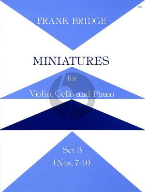 Bridge Miniature Trios Set 3 Violin-Cello and Piano (No.7 - 9)