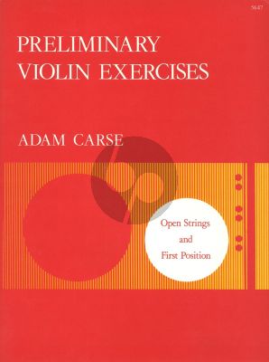 Carse Preliminary Exercises (Open Strings and 1st.Pos.)