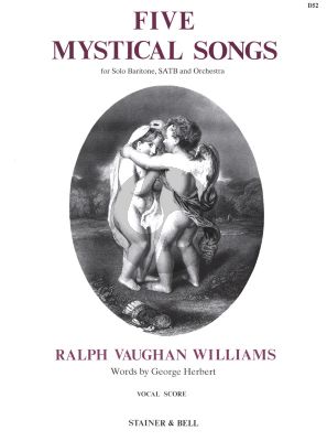 5 Mystical Songs Baritone Solo-SATB-Orchestra Vocal Score