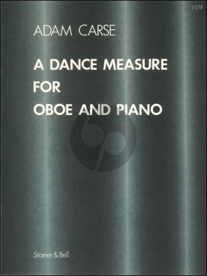 Carse A Dance Measure oboe-piano