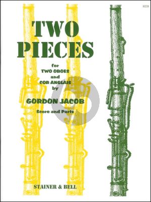 Two Pieces for Two Oboes and Cor Anglais