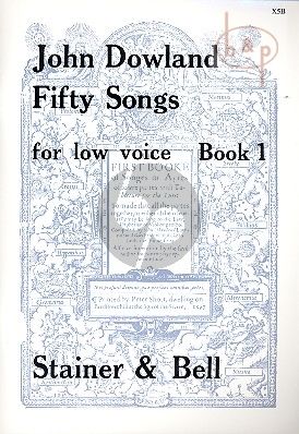 Dowland 50 Songs vol.1 Low Voice (Fellowes-Scott)