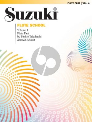 Suzuki Flute School Vol. 4 Flute part (edited by Toshio Takahashi)
