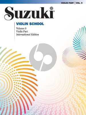 Suzuki Violin School Vol. 9 Violin Part - International Edition
