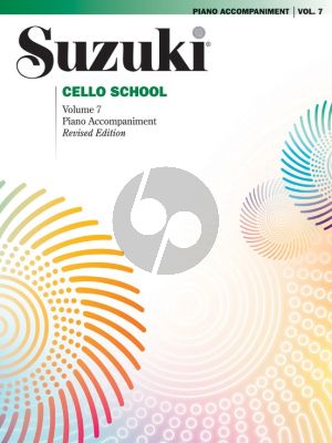 Suzuki Cello School Vol. 7 Piano Accompaniments