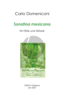 Domeniconi Sonatina Mexicana Flöte und Gitarre