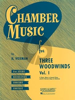 Chambermusic vol.1 3 windinstruments