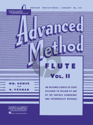 Voxman-Gower Advanced Method for Flute Vol.2