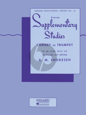 Endresen Supplementary Studies for Cornet or Trumpet
