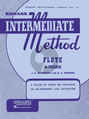 Intermediate Method for Flute or Piccolo