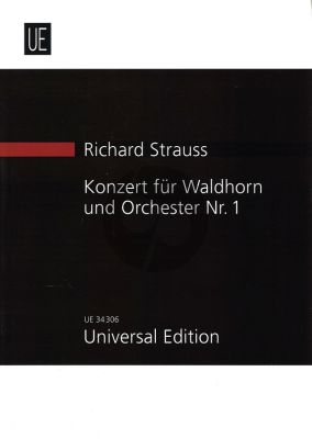 Richard Strauss Konzert Es-dur Op.11 Study Score (Horn-Orchestra)