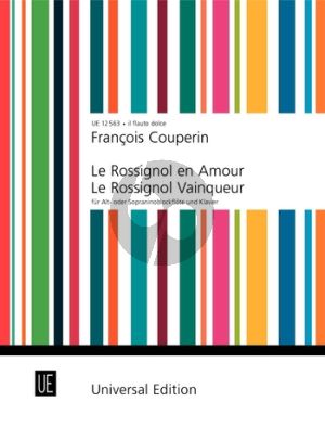 Couperin Le Rossignol en Amour/Le Rossignol Vainqueur Treble Rec.-Bc