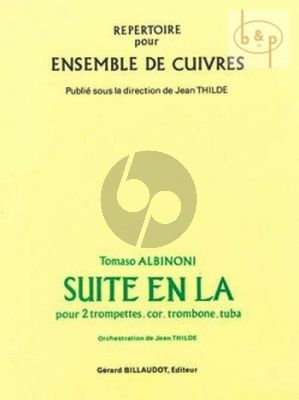 Suite en la (2 Trp.-Horn-Tromb.-Tuba)