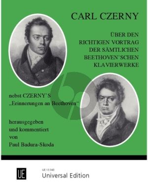 Uber den richtigen Vortrag der Samtlichen Beethoven'schen Klavierwerke