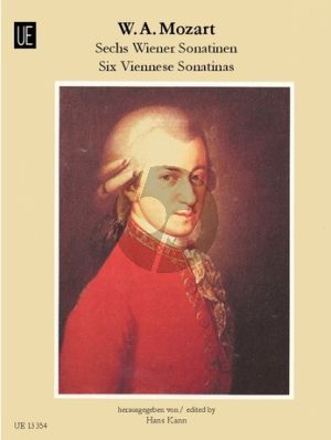 Mozart 6 Wiener Sonatinen KV 439b fur Klavier (Herausgegeben von Hans Kahn)