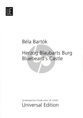 Bartok Herzog Blaubart's Burg / Bluebeard's Castle Studyscore (Opera in One Act) (German/English)