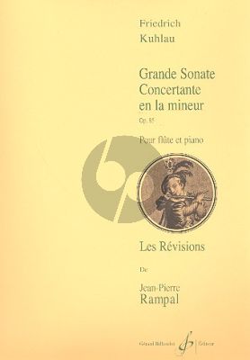 Grande Sonate la mineur Op.85 Flute-Piano (Rampal)