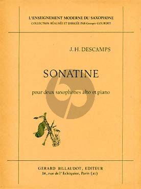 Sonatine pour 2 Saxophones alto et Piano