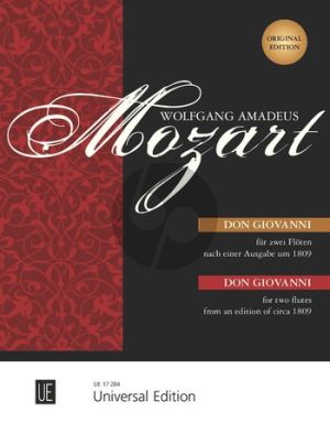 Mozart Don Giovanni (from an edition published around 1809) 2 Violins (or 2 Flutes) (Karl Heinz Fussl)
