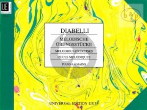 Diabelli Melodische Ubungstucke Op.149 Klavier 4 Hd. (Rauch)