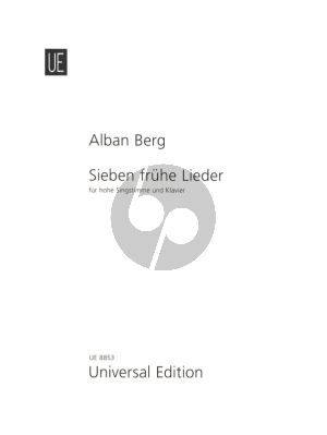 Berg 7 Fruhe Lieder (1907) fur Hohe Stimme und Klavier