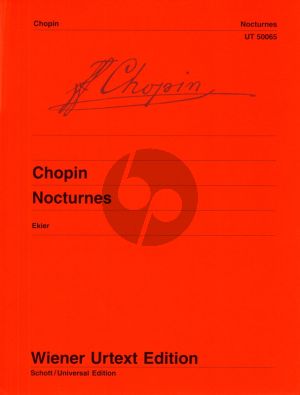 Chopin Nocturnes Piano solo (Jan Ekier) (Wiener Urtext)