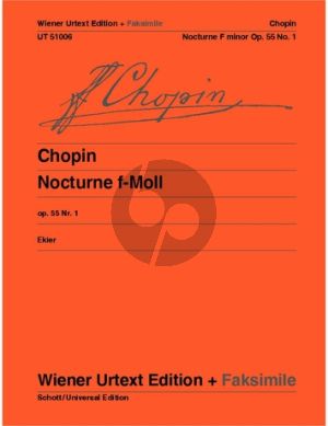 Chopin Nocturne f-moll Op.55 nr.1 Klavier