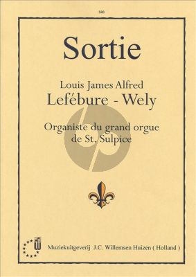 Lefebure-Wely Sortie Orgel