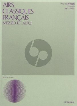 Airs Classiques Francais Mezzo-Alto Voice and Piano