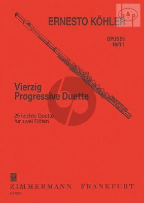 40 Progressive Duette Op.55 Vol.1