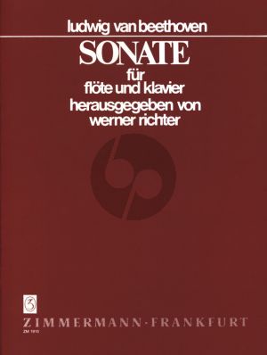 Beethoven Sonate B-dur Flöte und Klavier (Werner Richter)