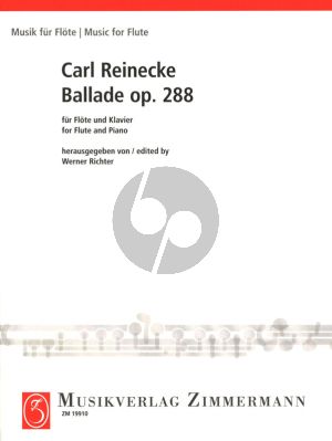 Reinecke Ballade Op.288 Flöte und Klavier
