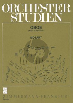 Mozart Orchesterstudien Oboe (Gustav Wangenheim)