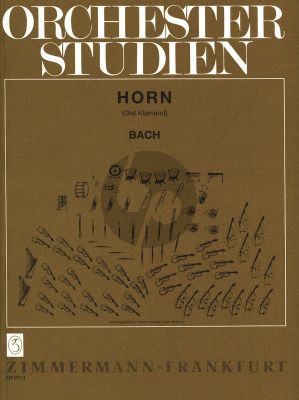 Bach Orchesterstudien Horn (Olaf Klamand)