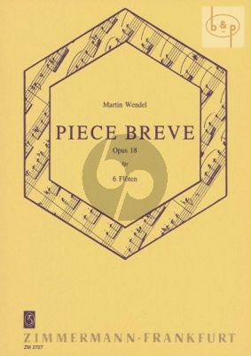 Piece Breve Op.18 (6 Flutes)