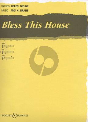 Brahe Bless this House Medium Voice(C)-Piano