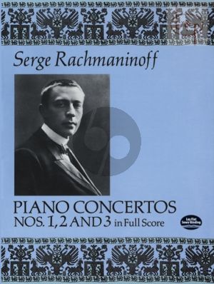 Piano Concertos No.1 - 2 - 3 Piano and Orchestra Fullscore
