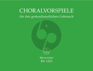 Album Choralvorspiele für den gottesdienstlichen Gebrauch Vol.1 (ed. Adolf Graf)