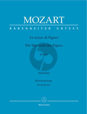 Mozart La Nozze di Figaro KV 492 Vocal Score (ital./germ.) (Honolka) (Barenreiter-Urtext)