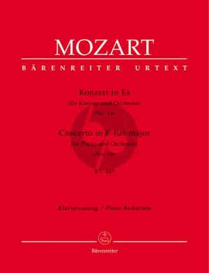 Mozart Concerto for Piano and Orchestra no. 14 in E-flat major KV 449 for 2 piano's