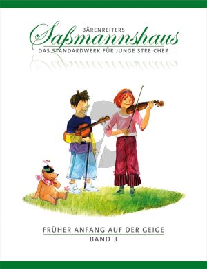 Sassmannshaus Fruher Anfang auf der Geige Vol.3 (dt.)