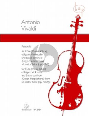 Pastorale A-major (from Il Pastor Fido Op.XIII/ 4) (Fl.[Vi./Ob.]-Vc. obl.-Bc)